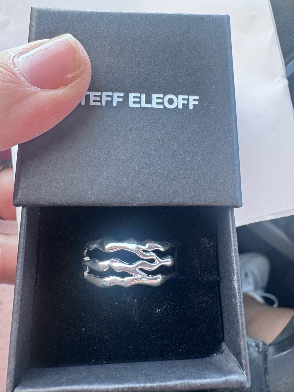 Steff Eleoff Elixir Oura Ring 5 jacket